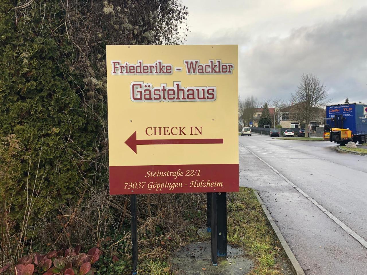 Friederike Wackler Gaestehaus Göppingen Exteriér fotografie